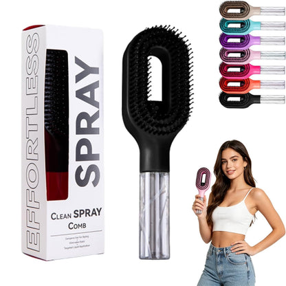 Aqua Mist 2-in-1 Detangling Hair Brush