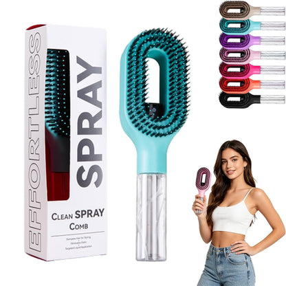 Aqua Mist 2-in-1 Detangling Hair Brush