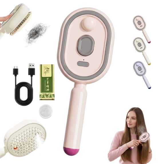 3-in-1 Electric Spray Scalp Massage Comb