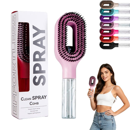 Aqua Mist 2-in-1 Detangling Hair Brush